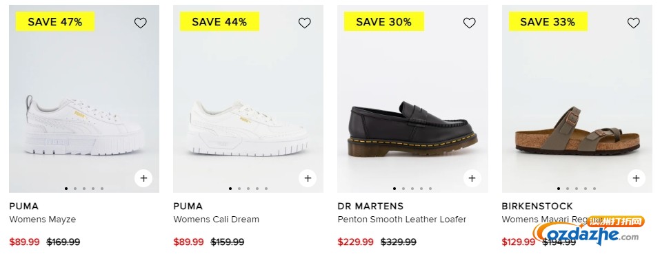 Platypus Shoes 促销：Nike, adidas等品牌最高80%折扣！