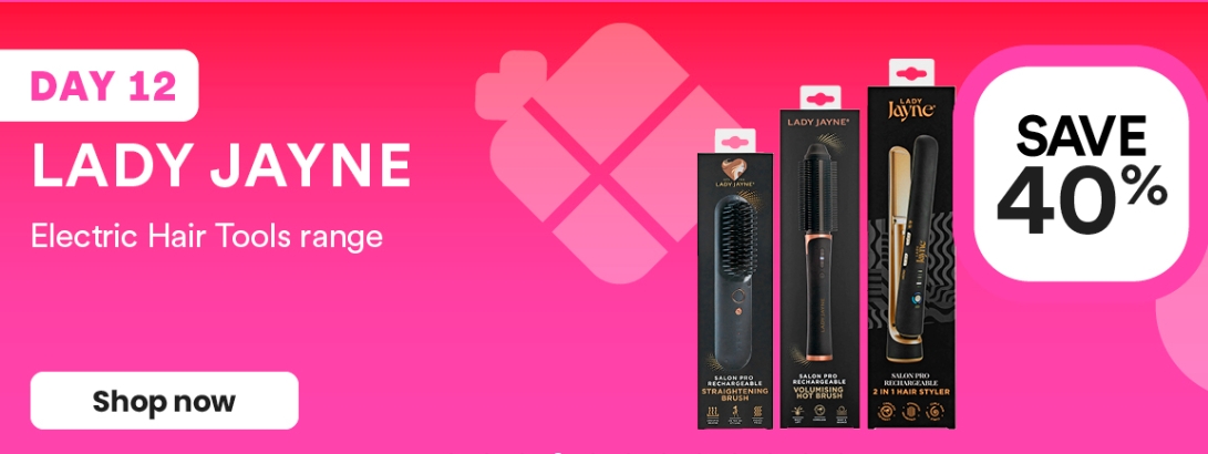 Priceline圣诞促销：Lady Jayne美发产品40%折扣！